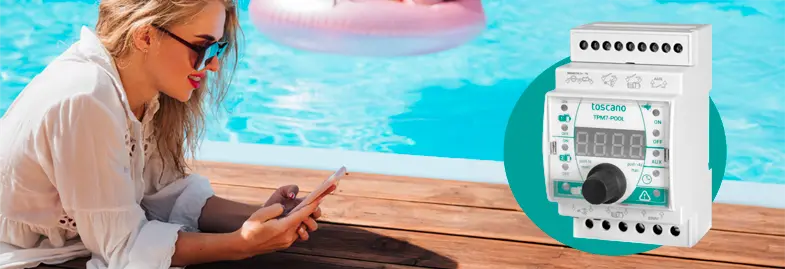 Módulo de control y protección digital para piscinas 2 tpm7 pool Módulo de control y protección digital para piscinas
